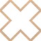 Ekena Millwork 638W x 638H x 38T Large Fowler Decorative Fretwork Wood Ceiling Panels, Hickory CELW60X60X0375FLRHI - alternate 7